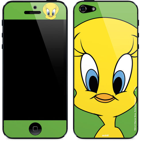 Looney Tunes Tweety Bird Zoomed In iPhone 5/5s/5SE Skin