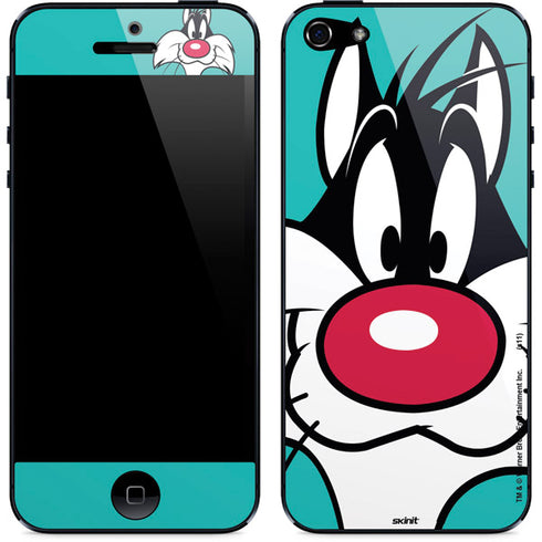 Looney Tunes Sylvester Zoomed In iPhone 5/5s/5SE Skin