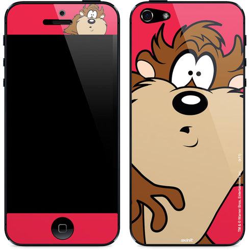 Looney Tunes Tasmanian Devil Zoomed In iPhone 5/5s/5SE Skin