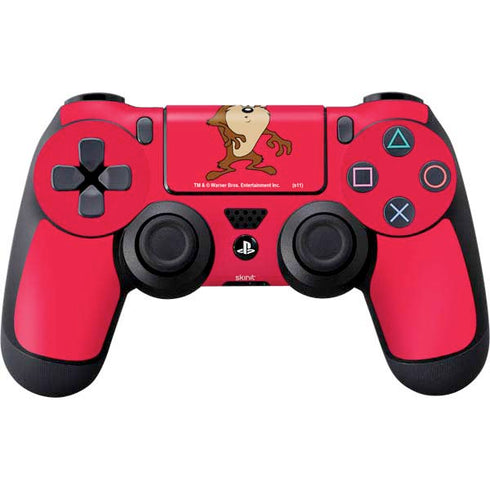 Looney Tunes Tasmanian Devil Zoomed In PS4 Controller Skin