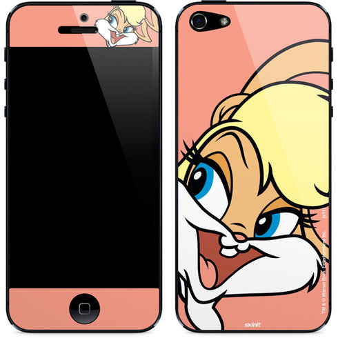 Looney Tunes Lola Bunny Zoomed In iPhone 5/5s/5SE Skin