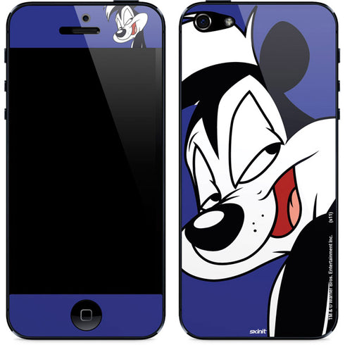 Looney Tunes Pepe Le Pew Zoomed In iPhone 5/5s/5SE Skin