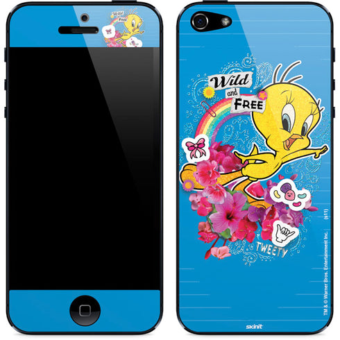 Looney Tunes Tweety Bird Wild and Free iPhone 5/5s/5SE Skin