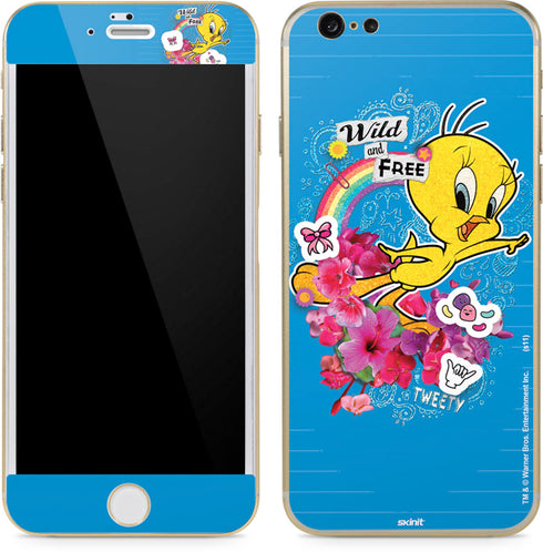 Looney Tunes Tweety Bird Wild and Free iPhone 6/6s Skin