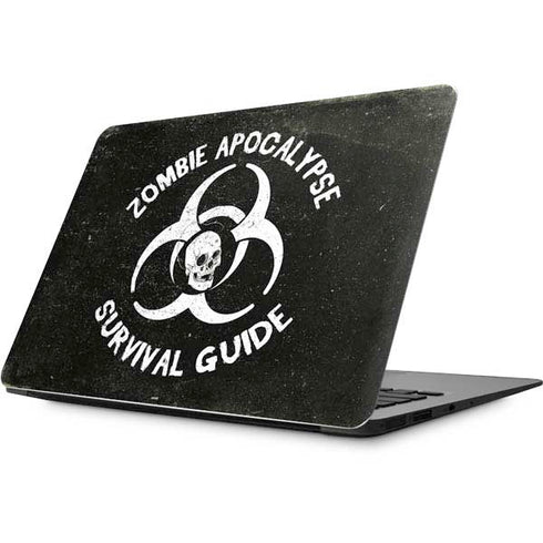 Zombie Apocalypse Survival Guide Apple MacBook Skin