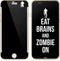 Eat Brains and Zombie On Black iPhone 6/6s Skin