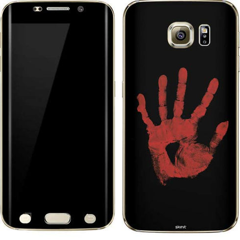 Bloody Handprint Galaxy S7 Edge Skin