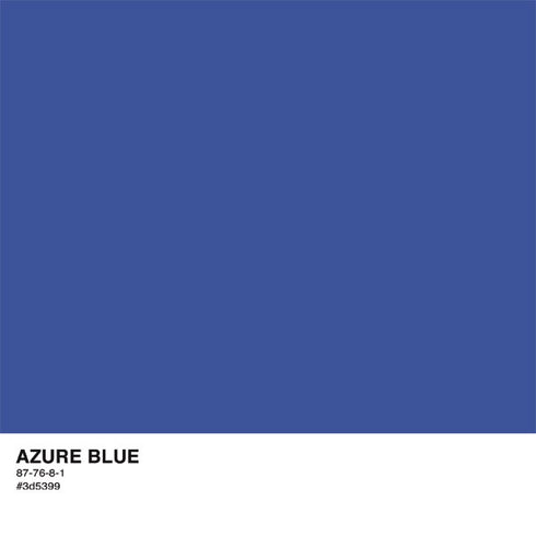 Azure Blue iPhone XS Clear Case