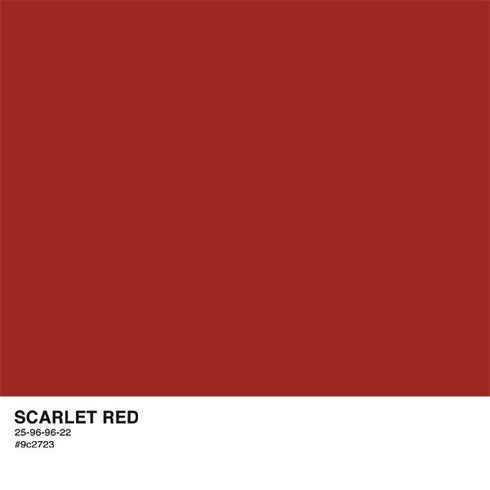 Scarlet Red iPhone XS Clear Case