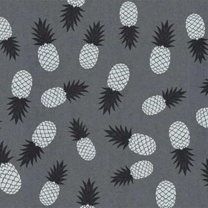 Black and White Pineapples Xbox Adaptive Controller Skin