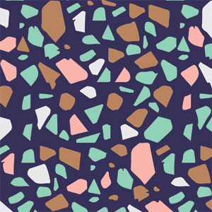 Midnight Terrazzo Studio Wireless Skin