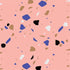 Pink Terrazzo iPhone 8 Folio Case