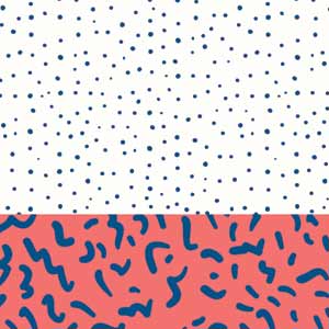 Polka Dot Split Moto E5 Play Skin