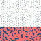 Polka Dot Split Motorola RAZR Skin