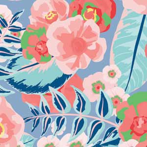 Pink Spring Flowers Beats Solo 2 Wired Skin