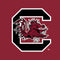 University of South Carolina Gamecocks Logo Red MacBook Air 13in M1 (2021) Case plus Skin