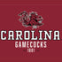 University of South Carolina Gamecocks Red iPhone XS Clear Case