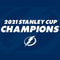 NHL 2021 Stanley Cup Champions Tampa Bay Lightning Playstation 3 & PS3 Slim Skin