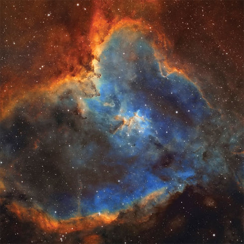 IC 1805 The Heart Nebula in Cassiopeia Galaxy Buds Live Skin