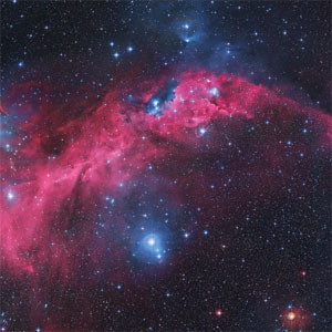 IC 2177 The Seagull Nebula Fire TV Cube Skin