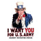 Uncle Sam Vintage War Poster MacBook Air 15in (2023-2025) Case plus Skin