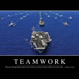 Military Inspirational Poster iPhone 6/6s Skin
