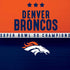 NFL Denver Broncos Super Bowl 50 Champions iPhone XS Clear Case