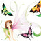 LA Williams Butterfly Fairy Surface Pro 7 Skin