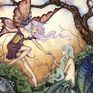 Amy Brown The Introduction Galaxy Z Flip4 5G Skin