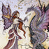 Dragon Charmer Fairy by Amy Brown iPhone XS Clear Case