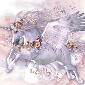 Laurie Prindle Spring Flight Unicorn Wii (Includes 1 Controller) Skin
