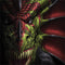 Tom Wood Lair of Shadows Dragon Xbox 360 Slim (2010) Skin