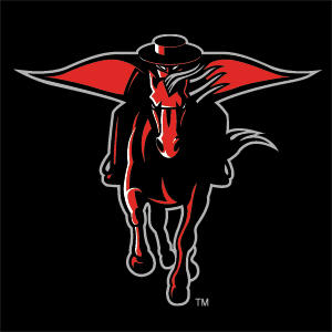 Texas Tech University Red Raiders Logo Xbox 360 Slim (2010) Skin