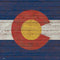 Colorado Flag Dark Wood Beats Solo 3 Wireless Skin
