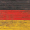 German Flag Dark Wood PS4 Pro/Slim Controller Skin