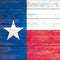 Texas Flag Light Wood PlayStation 4 Gold Wireless Headset Skin
