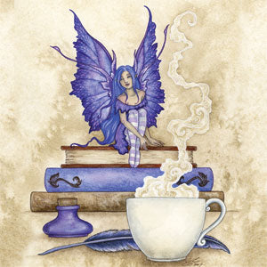 Amy Brown Bookworm Fairy Playstation 3 & PS3 Skin