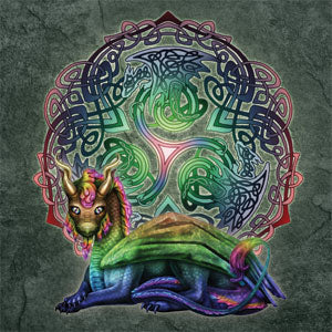 Brigid Ashwood Celtic Dragon Apple AirPods 2 Skin