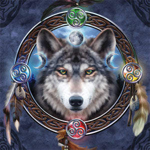 Brigid Ashwood Celtic Wolf Guide Playstation 3 & PS3 Skin