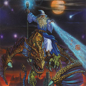 Ed Beard Jr. Twilight Tempest Wizard Playstation 3 & PS3 Skin