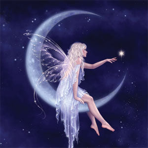 Rachel Anderson Half Moon Fairy Fire TV Cube Skin