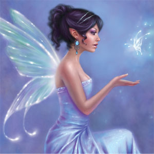 Rachel Anderson Magical Butterfly Fairy Fire TV Cube Skin