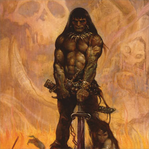 Frazetta Barbarian Apple AirPods 2 Skin