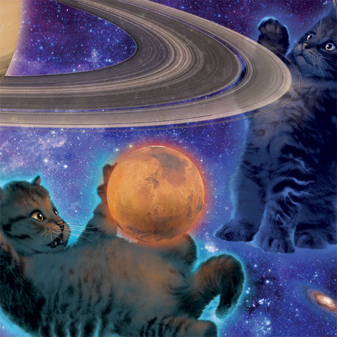 Cosmic Kittens by Vincent Hie PlayStation Portal Remote Player Skin