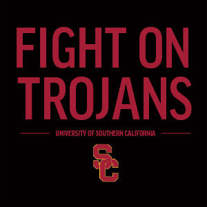 University of Southern California Fight On Trojans Xbox 360 Slim (2010) Skin