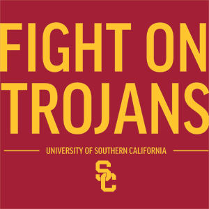 University of Southern California Fight On Trojans Red PS4 Pro/Slim Controller Skin