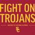 University of Southern California Fight On Trojans Red iPhone XS Clear Case