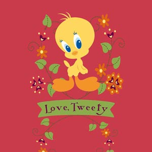 Looney Tunes Tweety Embroidered Surface Laptop 3 13.5in Skin