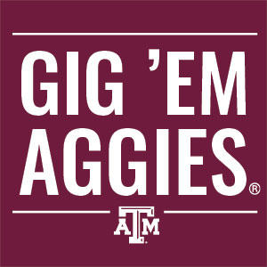 Texas A&M University Gig Em Aggies Wii Remote Controller Skin