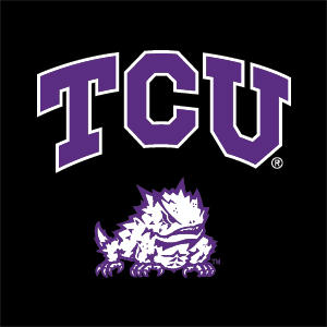TCU Horned Frogs Logo Playstation 3 & PS3 Slim Skin